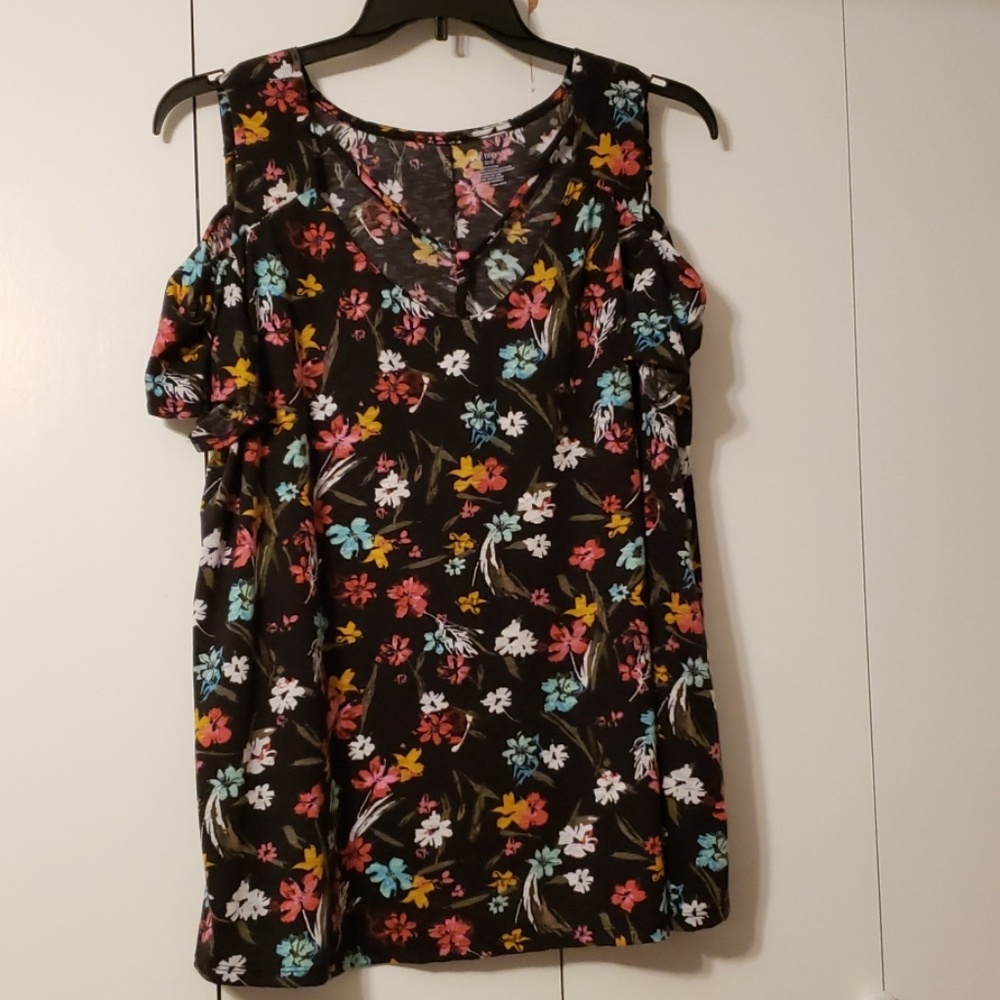 Lane Bryant Cold Shoulder Tee